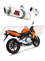 ER-6N ER-6F 650 VÝFUK Kawasaki tlumič sportovní výfuk tlumič výfuku výfukový systém OVAL 2009 - 2011 Dominator x