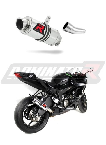 ZX6R ZX636 VÝFUK Kawasaki Tlumič Výfuk Sportovní výfuk Tlumič Výfuk Tlumič Výfuk Výfuk Tlumič GP 1 2009 - 2016 Dominator x