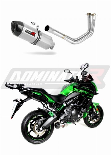650 VERSYS VÝFUK Kawasaki tlumič sportovní výfuk karbonová koncovka HP1 2015 - 2018 Dominator x