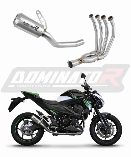 Kawasaki Z800 2013 2016 VÝFUK Kompletní systém Tlumič Výfuk Sportovní výfuk Tlumič Výfuk Tlumič Výfuk Tlumič GPS DOMINATOR x
