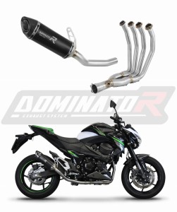 Kawasaki Z800 2013 - 2016 Kompletní systém Svod Výfuk Tlumič HP8 BLACK + dB killer medium