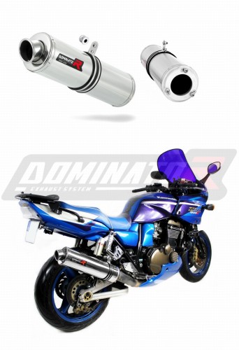 Kawasaki ZRX 1200 S výfuk tlumič sportovní výfuk kulatý ROUND 2001 - 2007 Dominator x