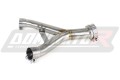 Z1000 Výfuk Eliminátor katalyzátoru Katalyzátor Propojovací trubka Decat Downpipe 2017 - 2019 DOMINATOR x