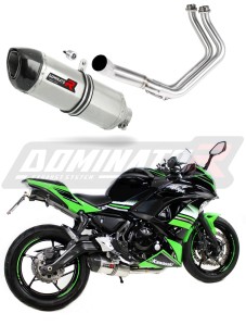 Kawasaki NINJA 650 2017 - 2022 Kompletní systém Svod výfuk Tlumič HP1 + dB killer medium