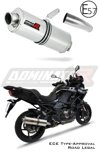 VERSYS 1000 Homologovaný výfuk Kawasaki tlumič sportovní výfuk tlumič OVAL 2019 - 2021 Dominator x
