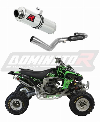 Kawasaki KFX 450 2008 -2014 Kompletní výfukový systém Tlumič Výfuk Sportovní výfuk Svod Výfuk Tlumič GP1 DOMINATOR x