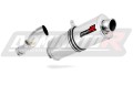 690 ENDURO VÝFUK KTM Tlumič Výfuk Sportovní výfuk Tlumič Výfuku OVAL 2008 - 2010 Dominator x