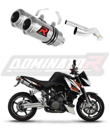 KTM 990 SUPER Duke 2005 -2013 Výfuk Tlumič Sportovní výfuk Tlumič Výfuk Tlumič GP Dominator x