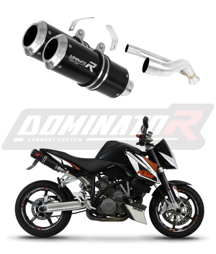 výfuk tlumič výfuku DOMINATOR GP černý pasuje na motocykl KTM 990 SUPER Duke 2005   2013 6
