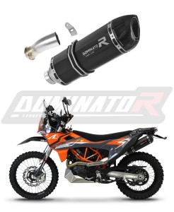 KTM 690 ENDURO R 2019 - 2020 výfuk Tlumič HP1 BLACK + dB killer medium
