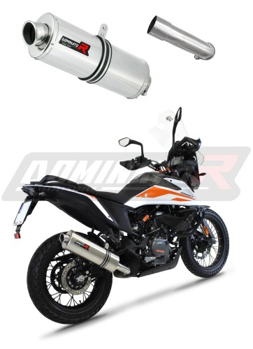 KTM 390 Adventure 2020 - 2021 motocyklový výfuk tlumič OVAL Dominator x