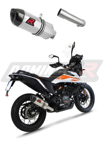 KTM 390 Adventure 2020 - 2021 motocyklový výfuk tlumič výfuku sportovní tlumič koncovka výfuku karbonové zakončení Dominator x