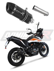 KTM 390 Adventure výfuk Tlumič HP1 BLACK 2020 - 2024 + dB killer medium