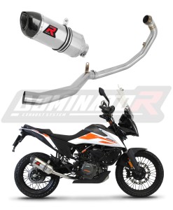 KTM 390 Adventure 2020 - 2024 Kompletní systém Svod Výfuk Tlumič HP1 + dB killer medium
