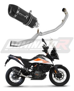 KTM 390 Adventure 2020 - 2024 Kompletní systém Svod Výfuk Tlumič HP1 BLACK + dB killer medium