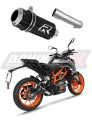 KTM 390 Duke 2021-2022 motocyklový výfuk tlumič sportovní výfuk koncovka výfuku GP BLACK Dominator x