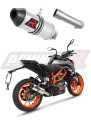 KTM 390 Duke 2021-2022 motocyklový výfuk tlumič sportovní výfuk HP3 Dominator x