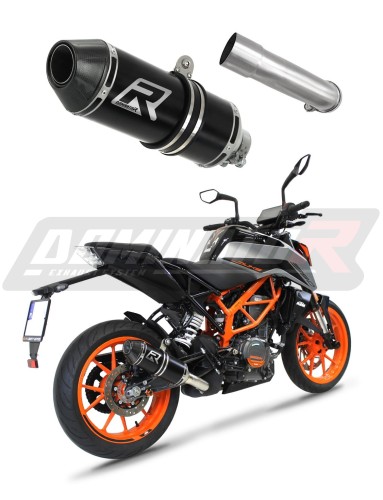 výfuk tlumič výfuku DOMINATOR HP3 černý pasuje na motocykl KTM 390 Duke 2021   2023 6