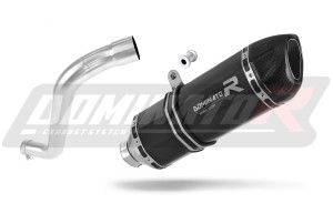 BMW F650ST výfuk Tlumič HP1 BLACK + dB killer medium