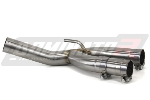 S1000RR Výfuk Odstraňovač katalyzátoru Katalyzátor Propojovací trubka Decat Downpipe 2015 - 2016 DOMINATOR  x
