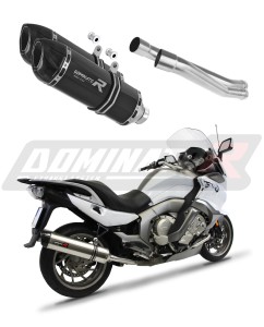 BMW K1600 GT GTL 2011 - 2023 výfuk Tlumič HP1 BLACK + dB killer medium