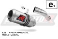 CBR 600 F Výfuk HONDA Homologovaný ES schválení typu Silniční schválení Certifikát schválení Tlumič Výfuk Sportovní výfuk Tlumič Výfuk Tlumič Výfuk Vý