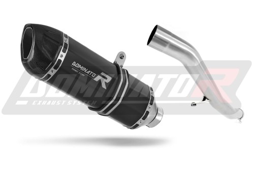 výfuk tlumič výfuku DOMINATOR HP1 černý pasuje na motocykl Kawasaki GTR 1400 2007   2009 2