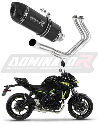 Kawasaki Z650 2017 - 2022 VÝFUK Svod Sběrač Kompletní systém Tlumič Výfuk Sportovní výfuk Tlumič Výfuk Tlumič Výfuk Výfuk Výfuk Tlumič HP1 Dominator E