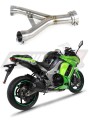 Z1000 Z 1000 SX výfuk eliminátor katalyzátoru katalyzátor propojovací trubka decat svod 2017 - 2019 DOMINATOR x
