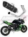Kawasaki NINJA 650 2017 - 2022 VÝFUK Svod Sběrač Kompletní systém Tlumič Výfuk Sportovní výfuk Tlumič Výfuk Výfuk Výfuk Výfuk Výfuk HP1 BLACK Výfukový