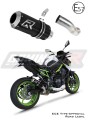 KAWASAKI Z900 2020 2022 motocyklový výfuk Homologace ECE - Schváleno pro silniční provoz Tlumič Sportovní výfuk GP BLACK DOMINATOR Výfukový systém x