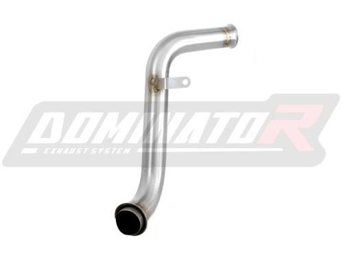 RC 125 výfuk eliminátor katalyzátoru katalyzátor propojovací trubka decat svod 2017 - 2020 DOMINATOR x