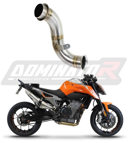KTM 890 2020 - 2022 DUKE Výfuk Odstranění katalyzátoru Katalyzátor Mezisvod Decat Downpipe DOMINATOR x