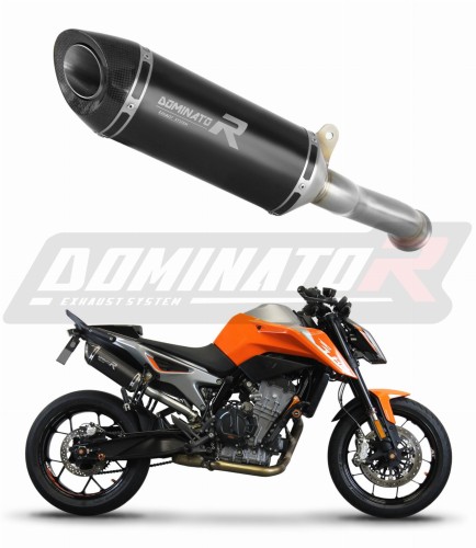KTM 890 DUKE 2020 - 2022 VÝFUK Tlumič Auspuff Sportovní tlumič Silencer Echappement Silencieux Scarico Scarichi Escape Výfuk Tlumič HP8 BLACK DOMINATO