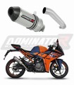 KTM RC 390 2022 - 2023 motocyklový výfuk tlumič sportovní výfuk HP3 Dominator Exhaust System x