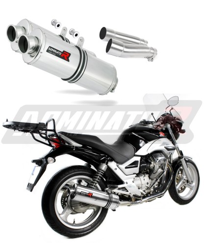 BREVA ie 750 výfuk MOTO GUZZI tlumič sportovní výfuk OVAL 2003 - 2009 Dominator x