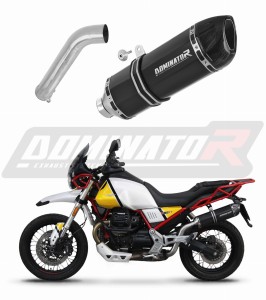 Moto Guzzi V85 TT 2021 - 2023 výfuk Tlumič HP1 BLACK + dB killer