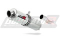 X9 125 VÝFUK Piaggio Tlumič Sportovní výfuk KULATÝ 2000 - 2009 Dominator x