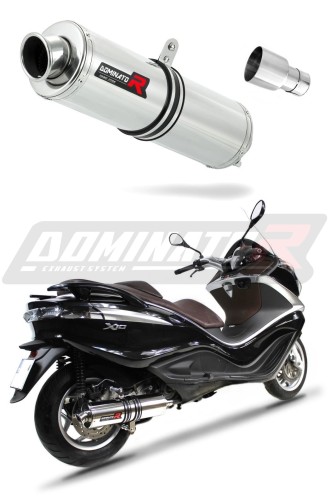 X10 125 VÝFUK Piaggio Tlumič Výfuk Sportovní výfuk Tlumič Výfuk Výfuk Výfuk Výfuk Výfuk Tlumič KULATÝ 2012 - 2016 DOMINATOR x