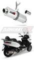 výfuk tlumič výfuku DOMINATOR oválný pasuje na motocykl Piaggio MP3 500 2008   2022 5