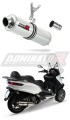 MP3 500 / LT 500 Výfuk Piaggio Tlumič Sportovní výfuk Silencer ROUND 2008 - 2020 Dominator x