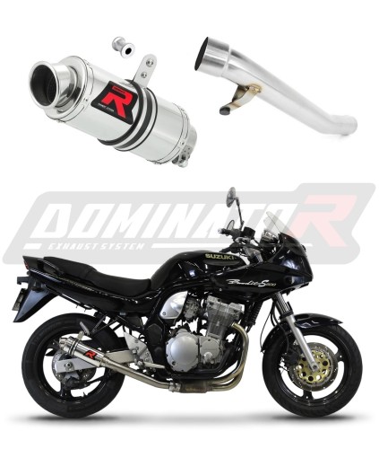 výfuk tlumič výfuku DOMINATOR GP1 pasuje na motocykl Suzuki GSF BANDIT N / S 600 1995   1999 6