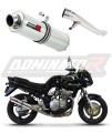 GSF 600 BANDIT VÝFUK Suzuki tlumič výfuku sportovní výfuk tlumič kulatý 1995 - 1999 Dominator x