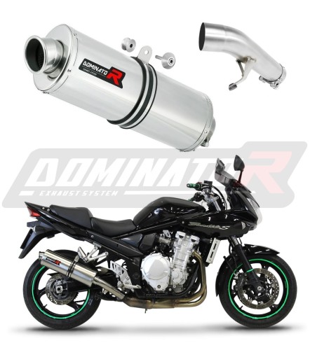 SUZUKI GSF 650 BANDIT 2007 - 2016 VÝFUK Tlumič Sportovní výfuk Koncovka výfuku OV DOMINATOR EXHAUST SYSTEM x