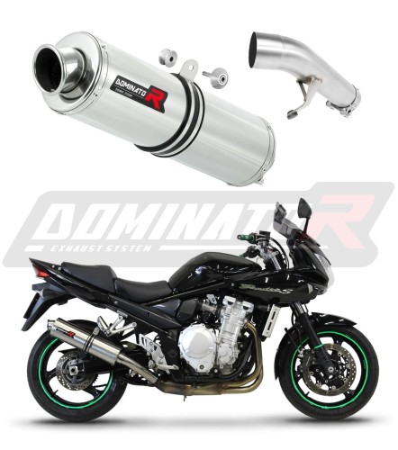 SUZUKI GSF 650 BANDIT 2007 - 2016 VÝFUK Tlumič Sportovní výfuk Tlumič ST DOMINATOR EXHAUST SYSTEM x