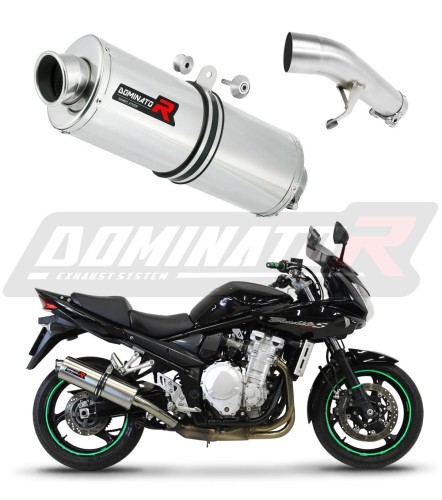SUZUKI GSF 1250 BANDIT 2007 - 2016 VÝFUK Tlumič výfuku Sportovní výfuk Koncovka výfuku Výfukový systém OV DOMINATOR EXHAUST SYSTEM x