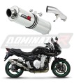 SUZUKI GSF 1250 BANDIT 2007 - 2016 VÝFUK Tlumič Výfuku Sportovní výfuk Tlumič Výfukový systém DOMINATOR x