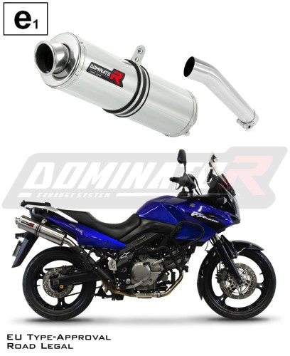 DL 650 V-STROM Výfuk SUZUKI Homologovaný ES homologace Schváleno pro silniční provoz Certifikát schválení Tlumič Auspuff Sportauspuff Silencer Echappe