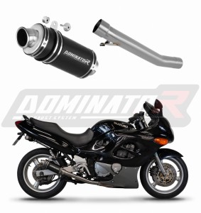 Suzuki GSXF 600 1998 - 2006 výfuk Tlumič GP1 BLACK + dB killer medium