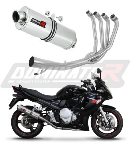 Suzuki GSXF 650 2007 - 2016 Kompletní systém Svod Výfuk Tlumič OV + dB killer